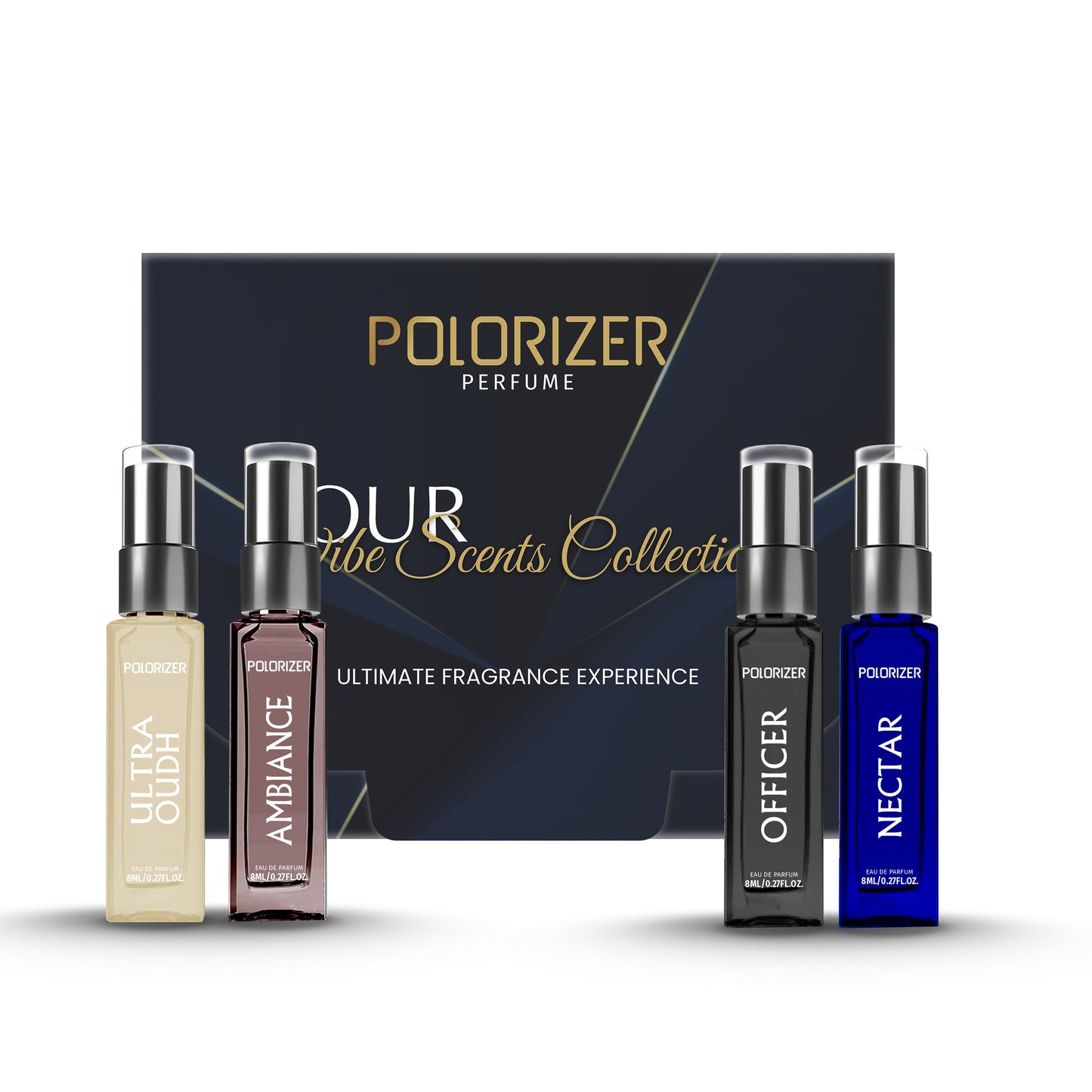 4 Vibe Scents Collection For Men - 4 × 8ml