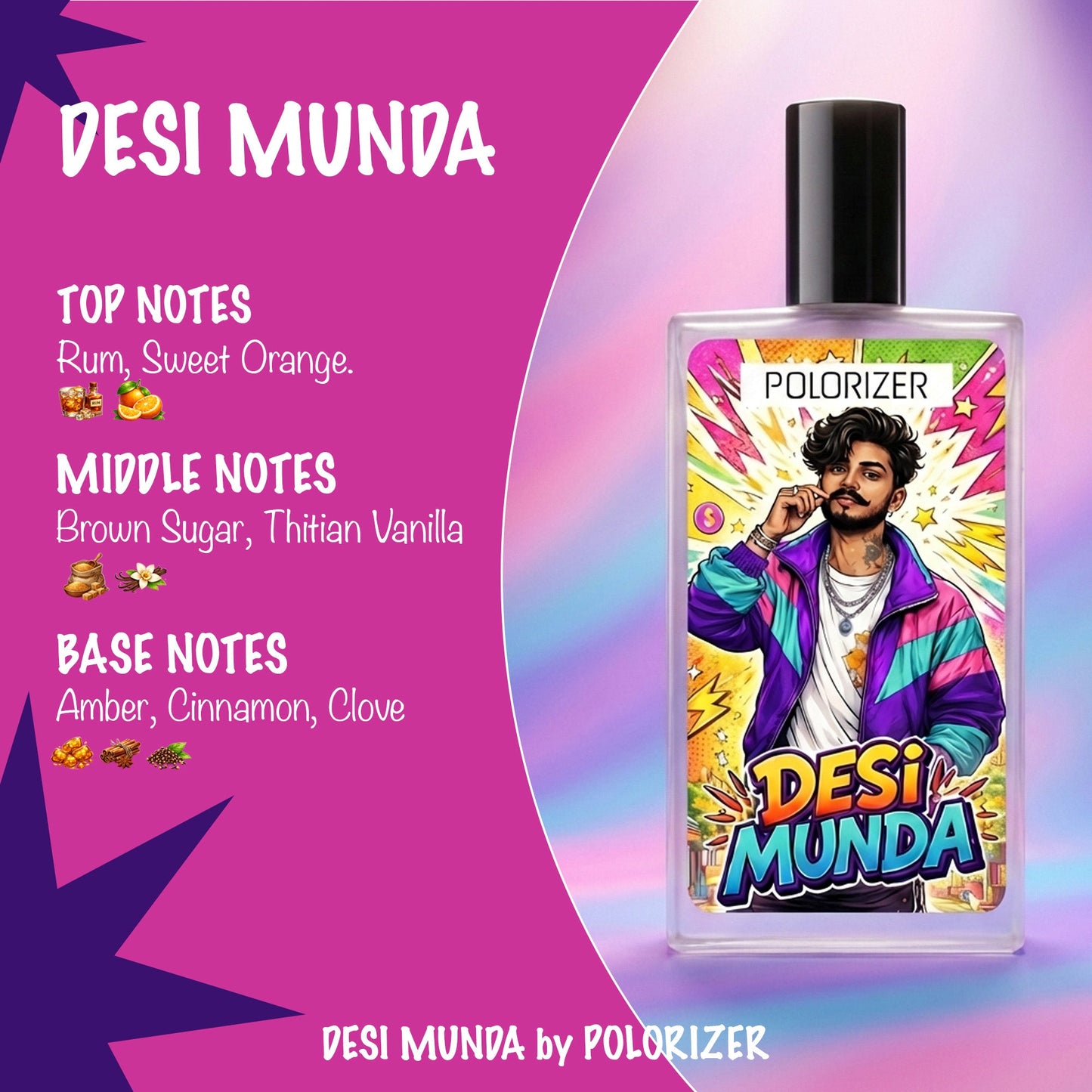 Polorizer Comic Perfume Collection Pack of 2.