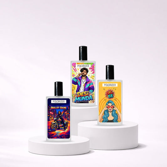 Polorizer Comic Perfume Collection Pack of 3.