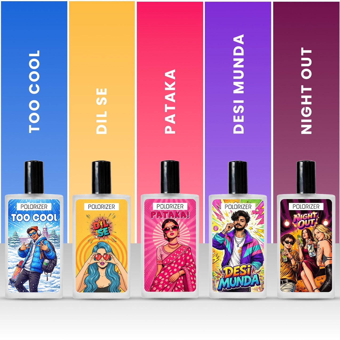 Polorizer Comic Collection Pack of 5.